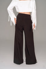 画像をギャラリービューアに読み込む, signature cutting slacks pants
