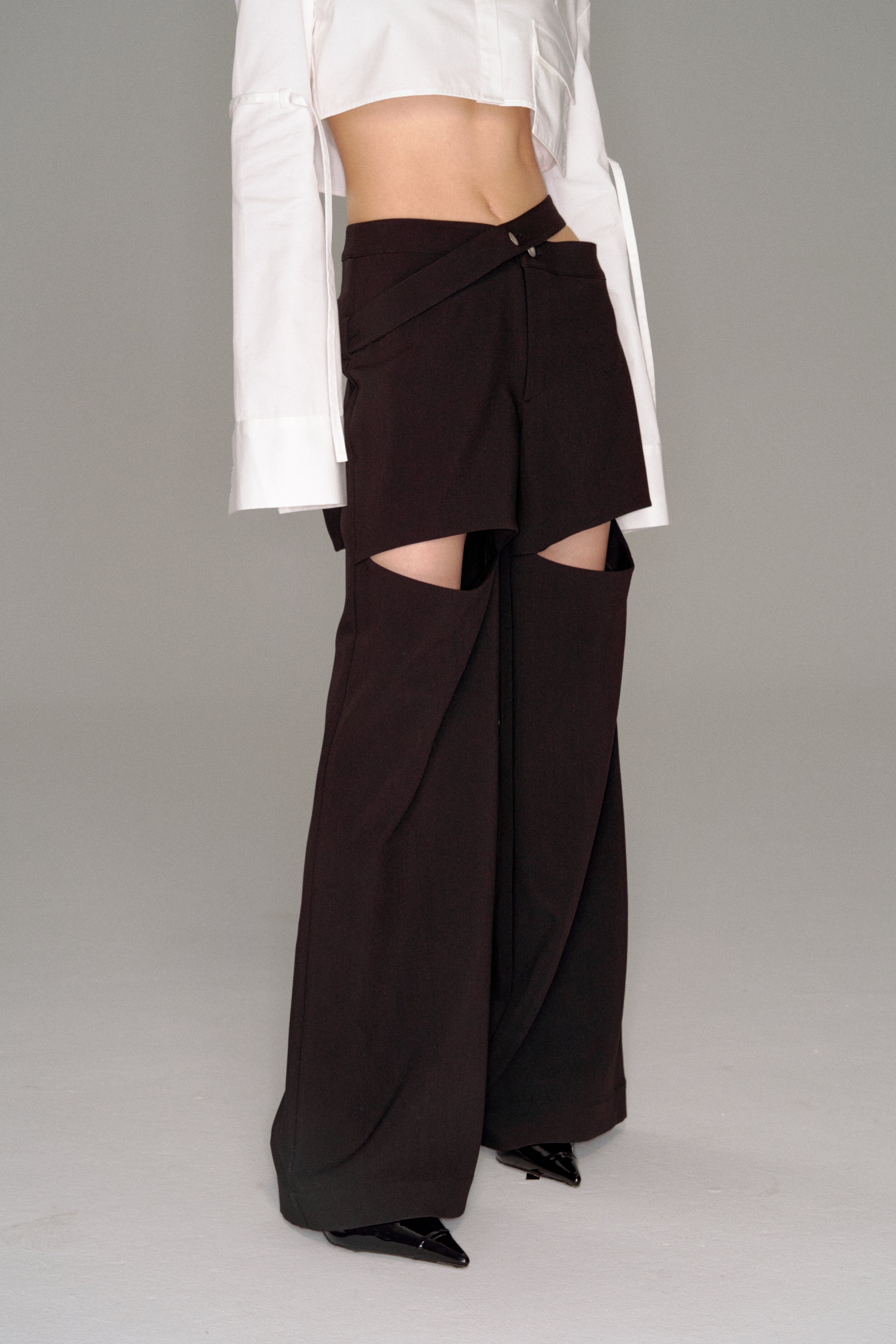 signature cutting slacks pants