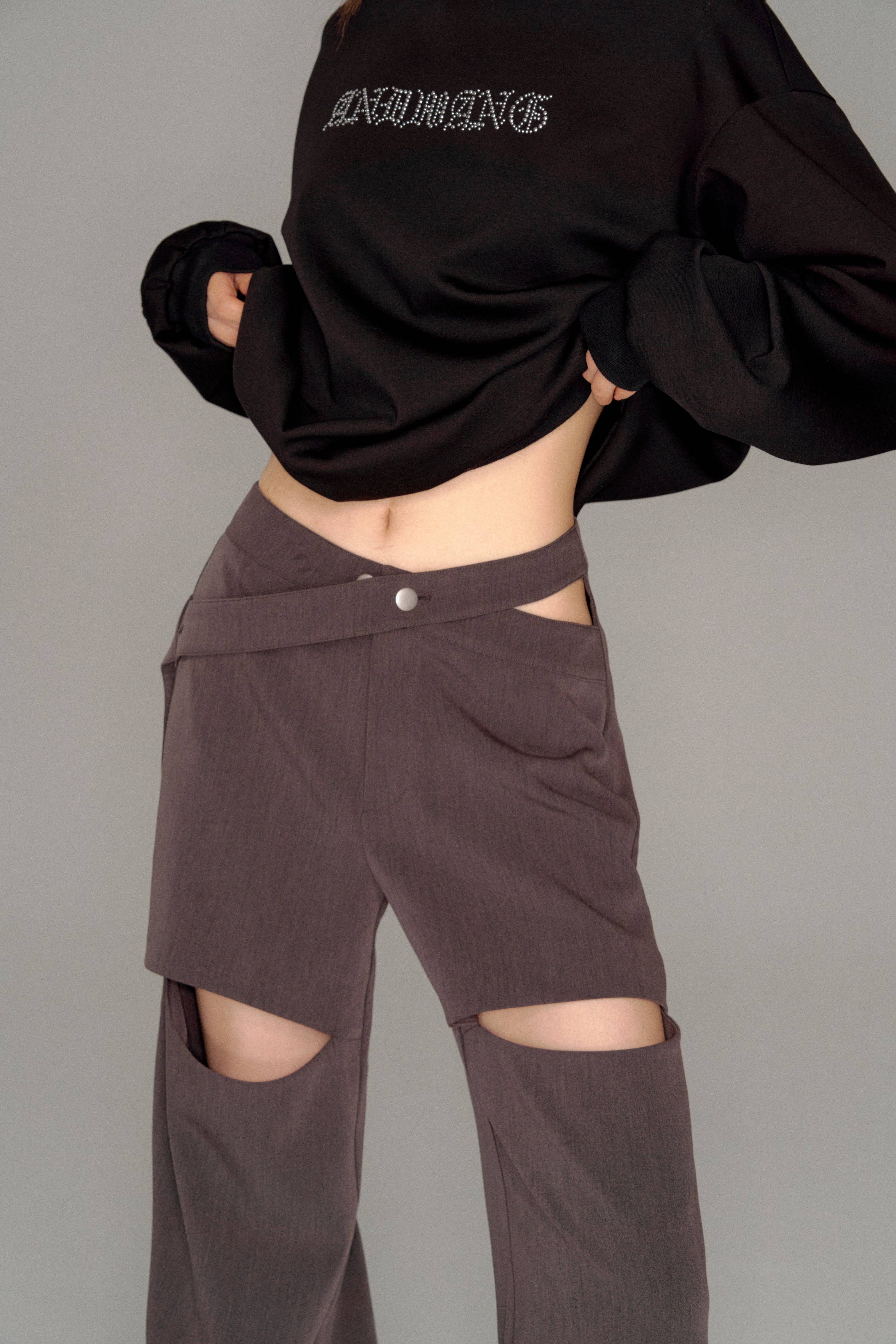 signature cutting slacks pants