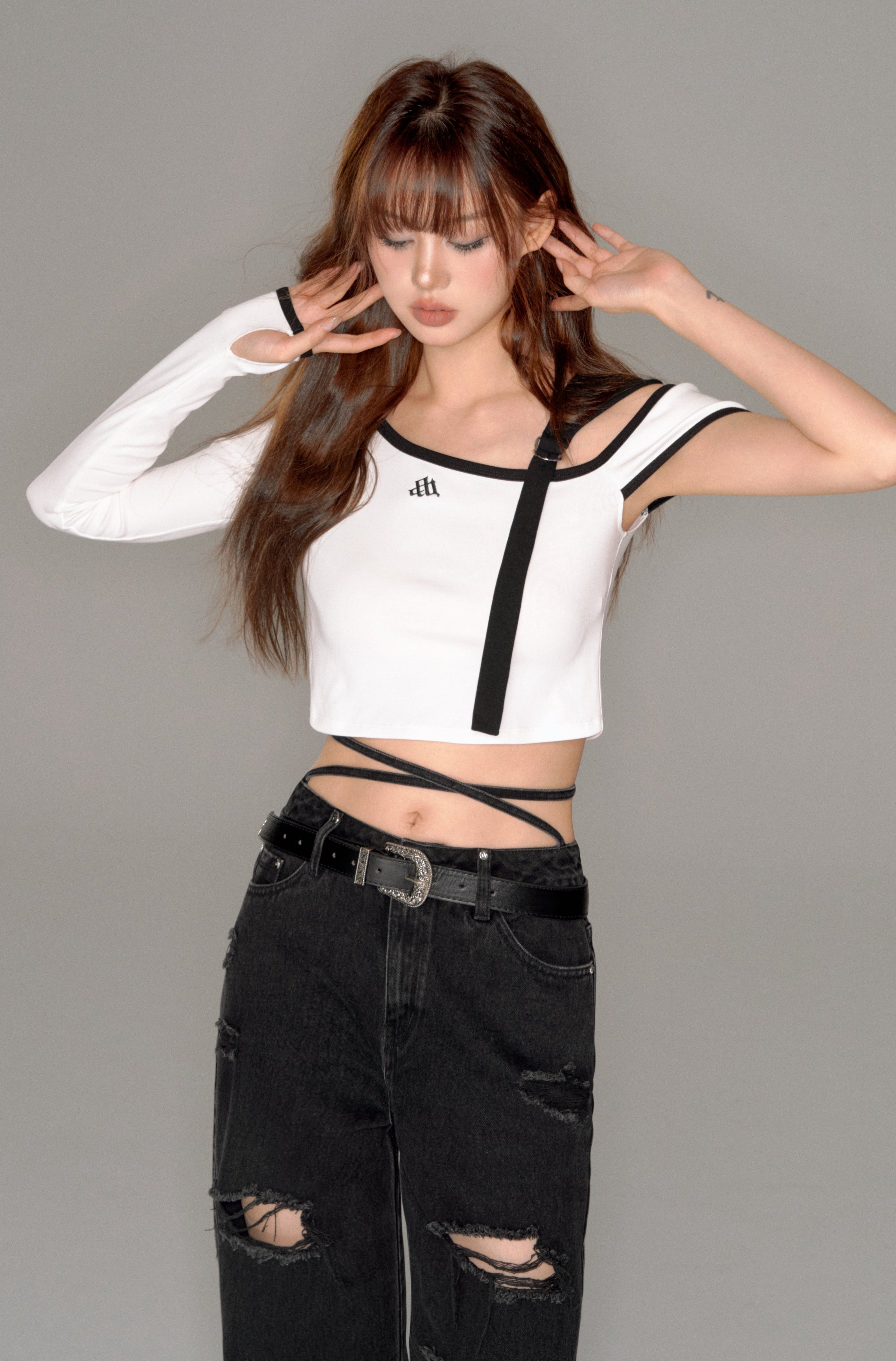 asymmetry shoulder tops