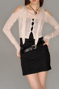 foodie cardigan lose tops