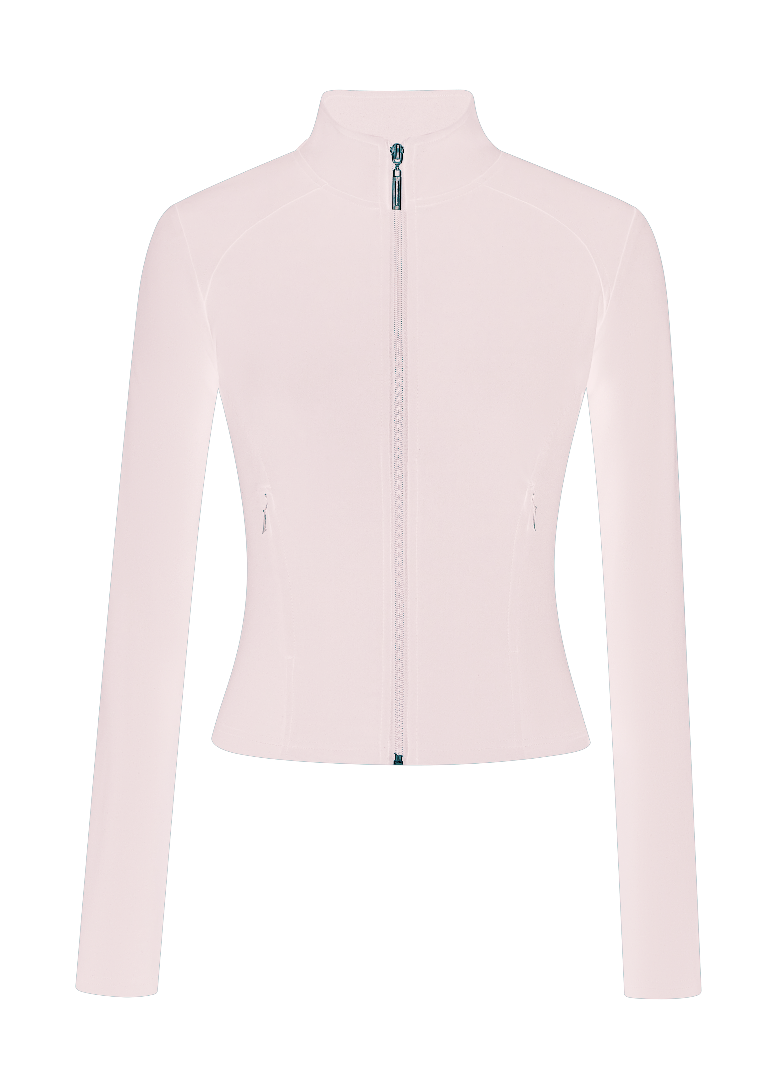 Slim Smooth Zip-Up