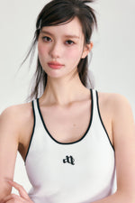 画像をギャラリービューアに読み込む, bi-color rib mini one-piece

