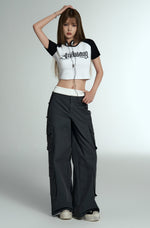 画像をギャラリービューアに読み込む, inner set cargo pants

