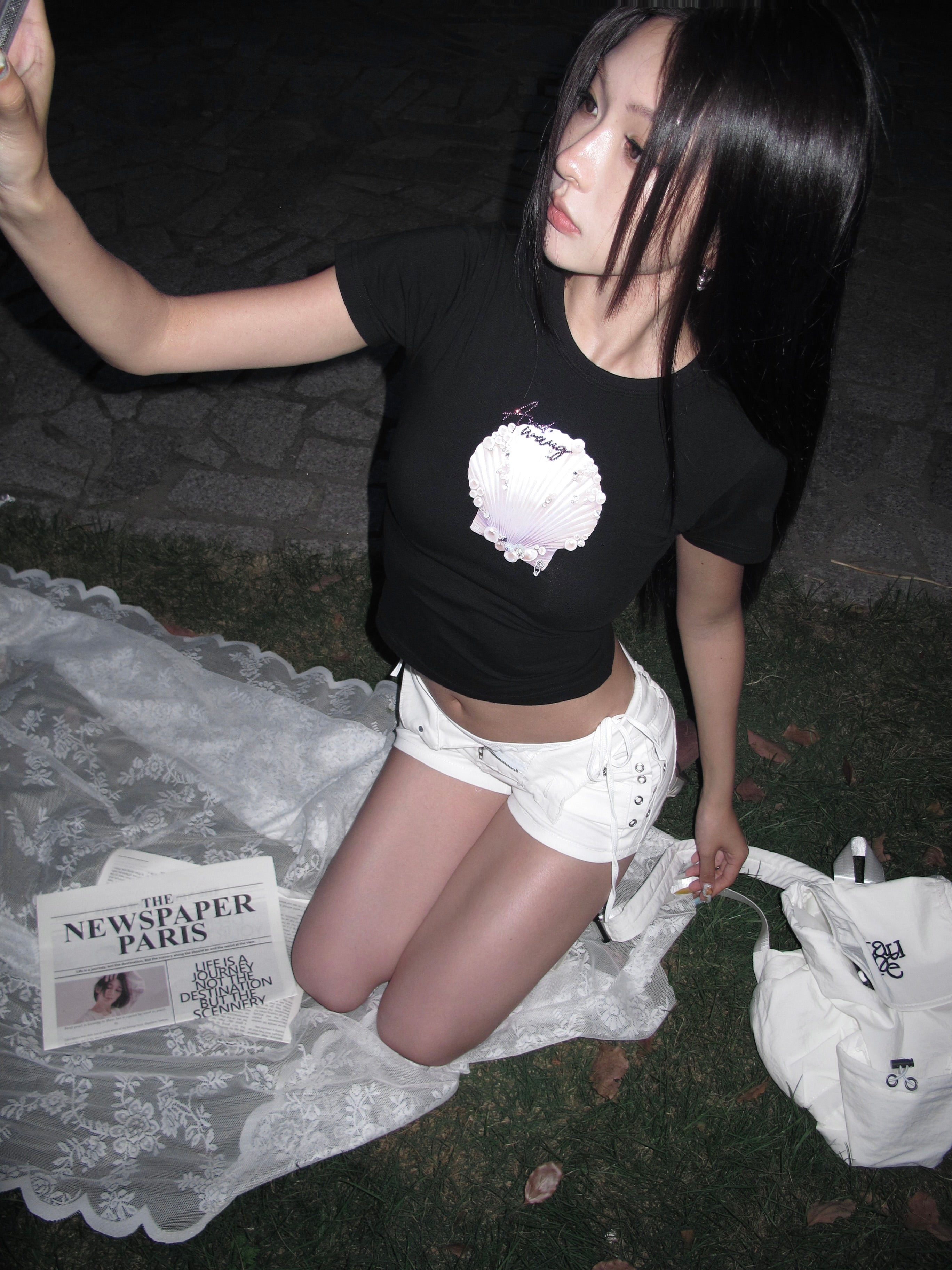 Pearl Shell Tee