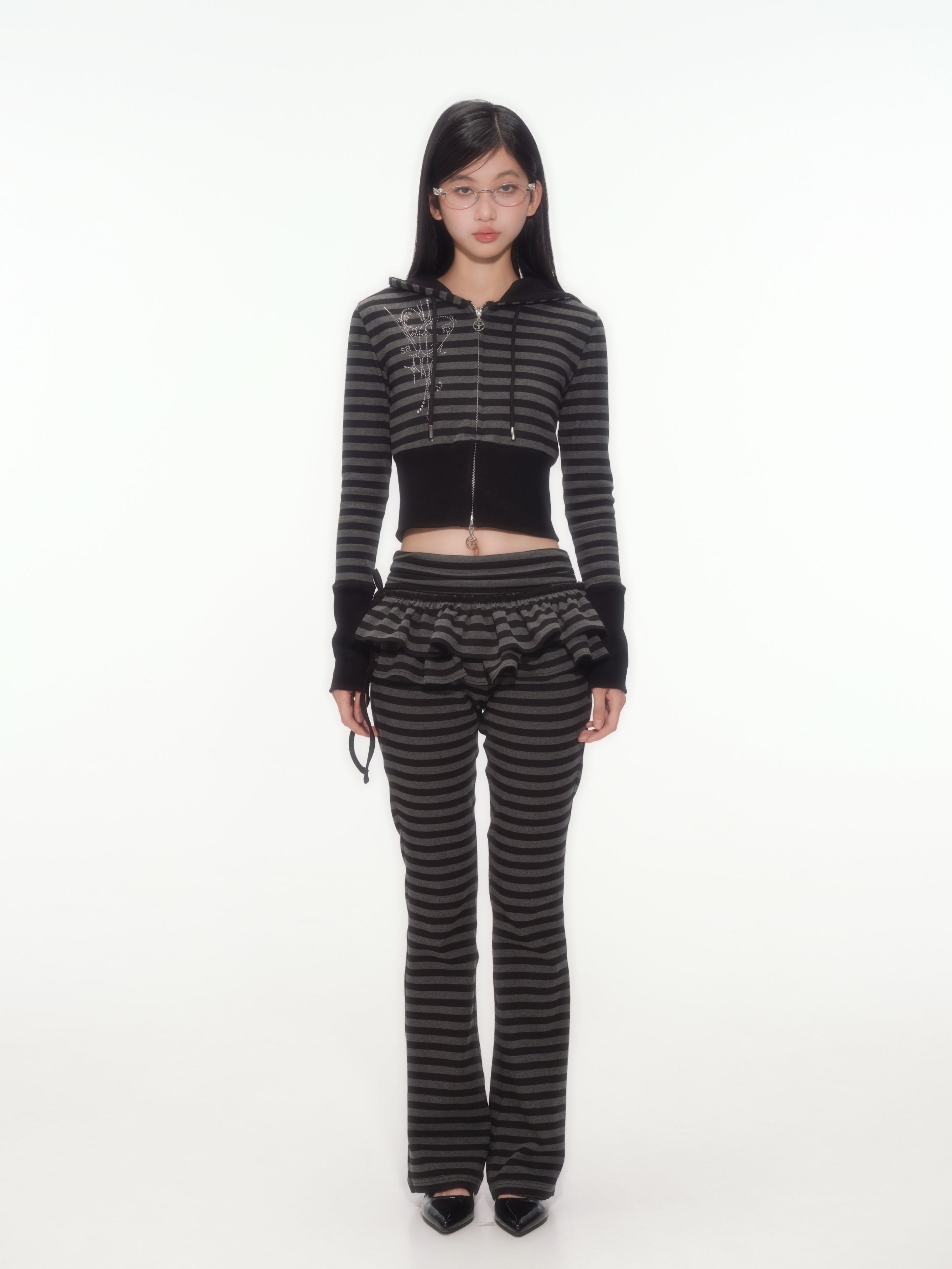angel Hooded Zip-up