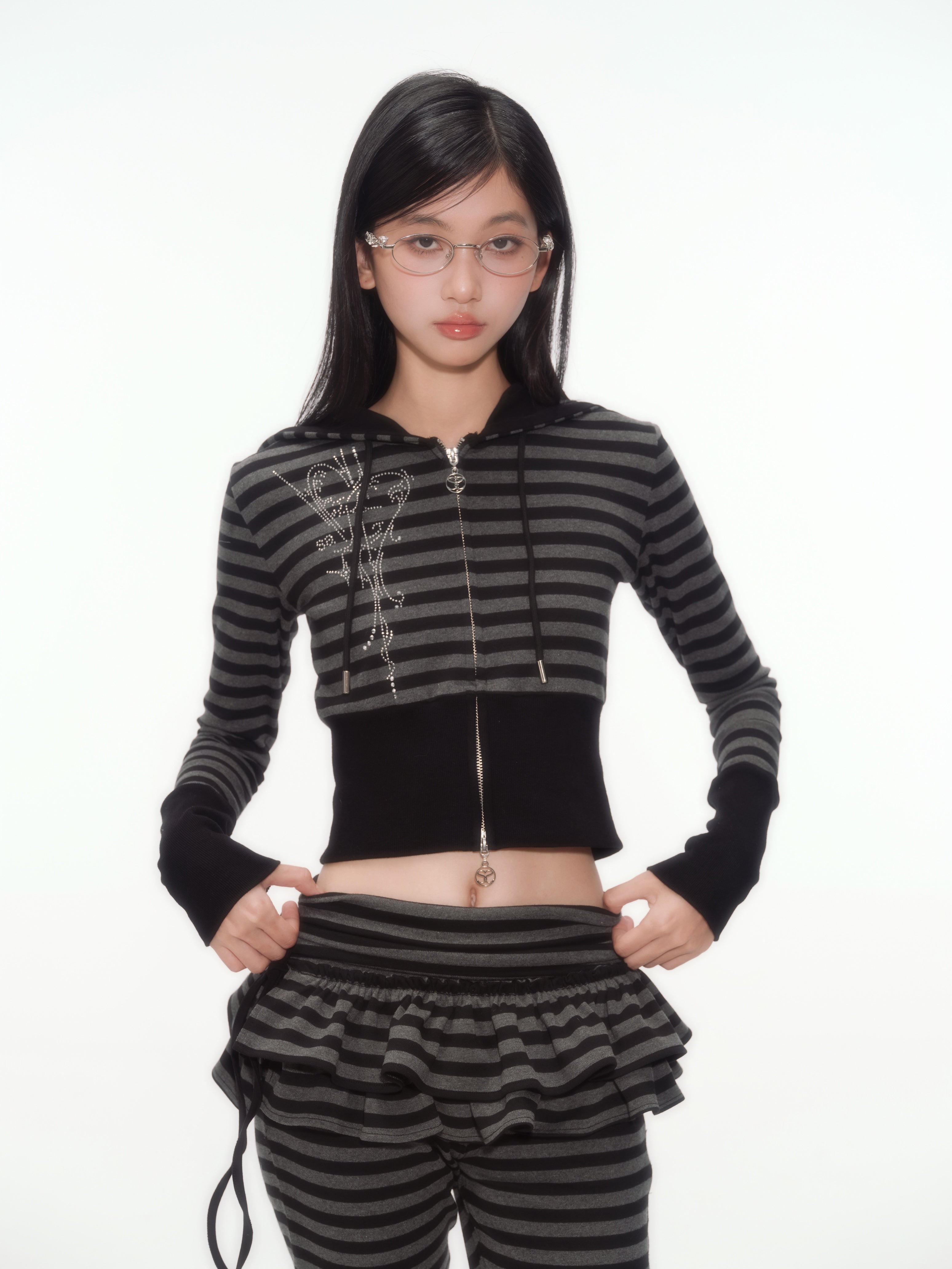 angel Hooded Zip-up