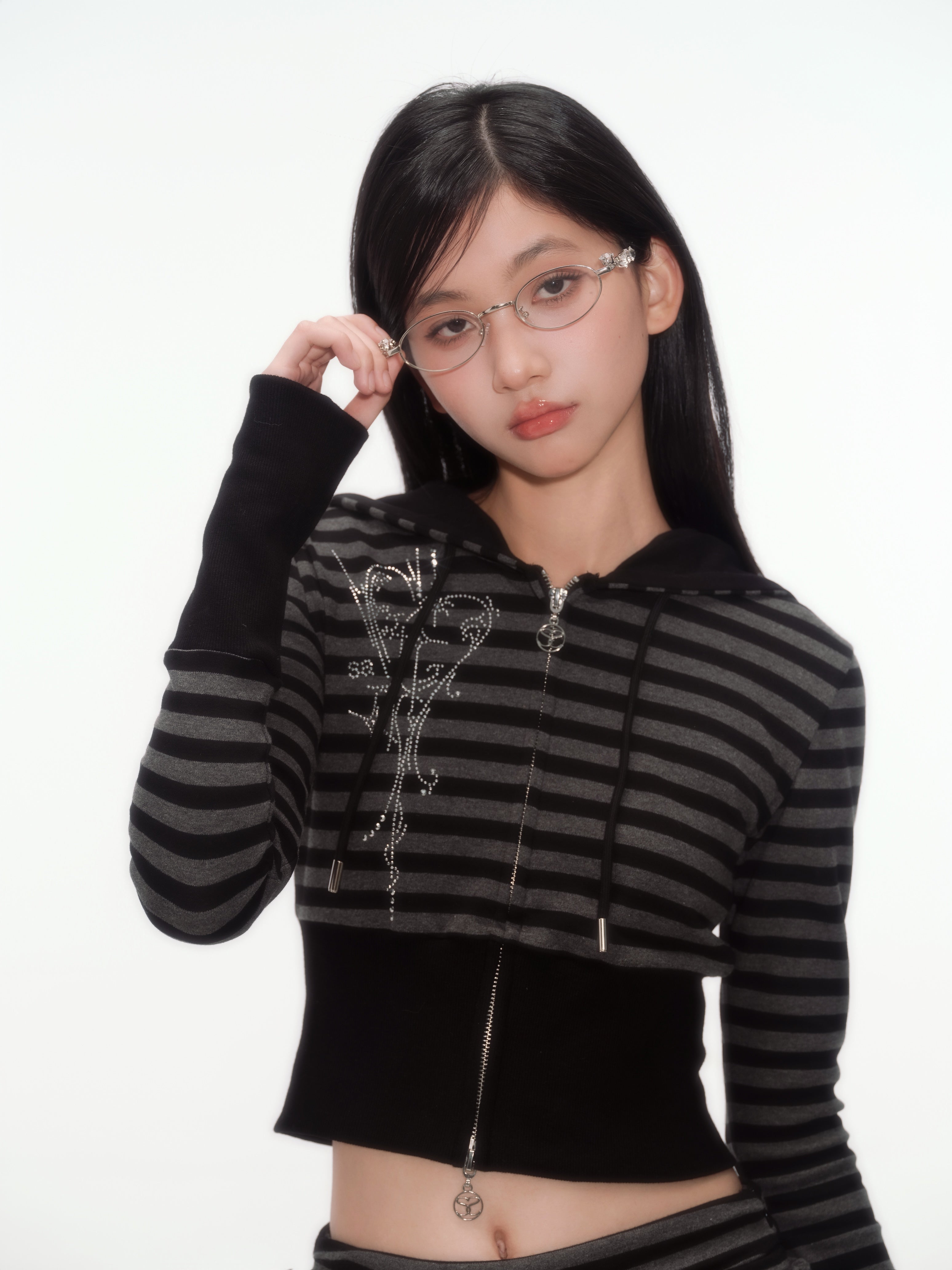 angel Hooded Zip-up