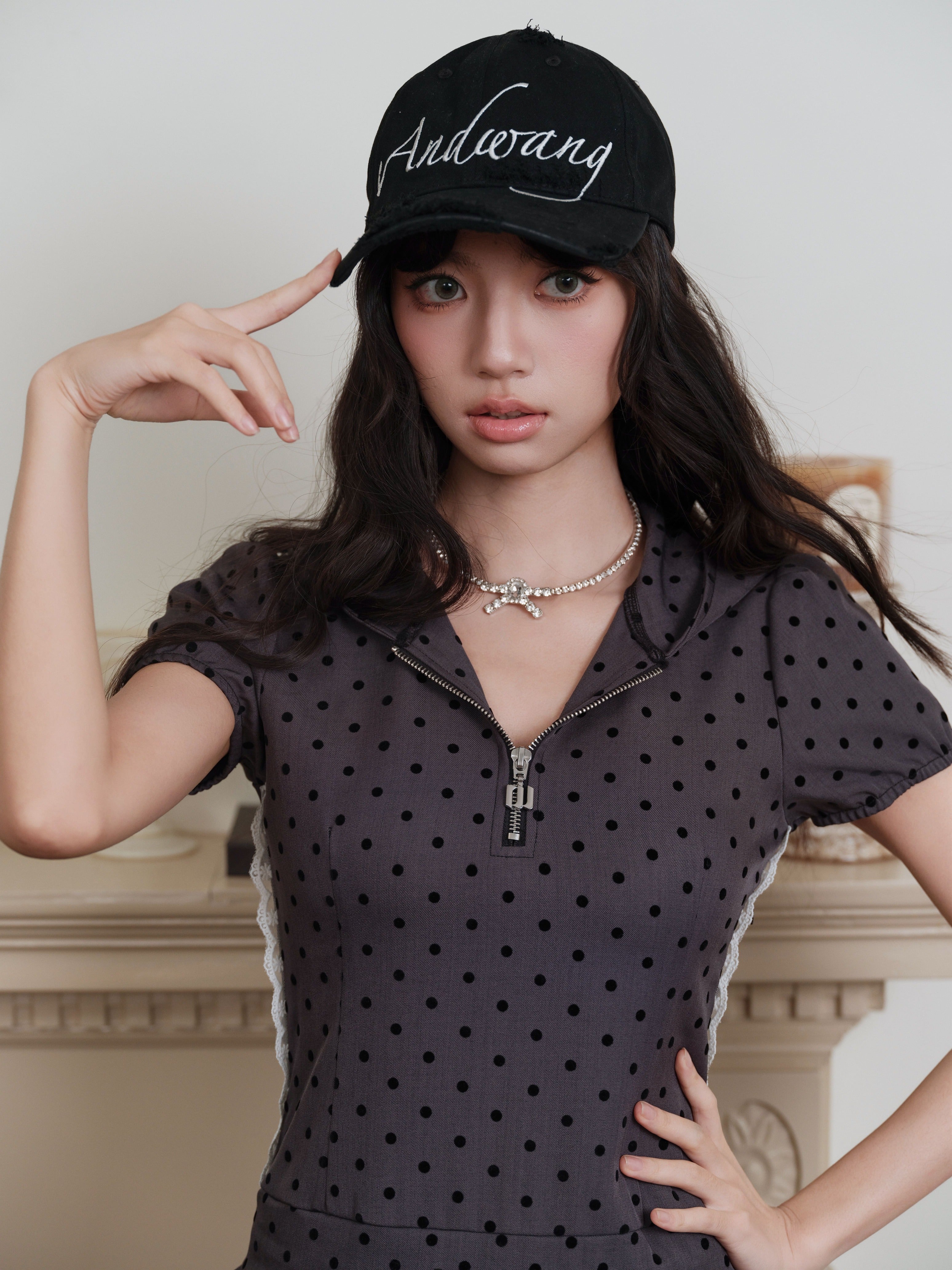 【後払い手数料無料】 andwang cap dameged 帽子