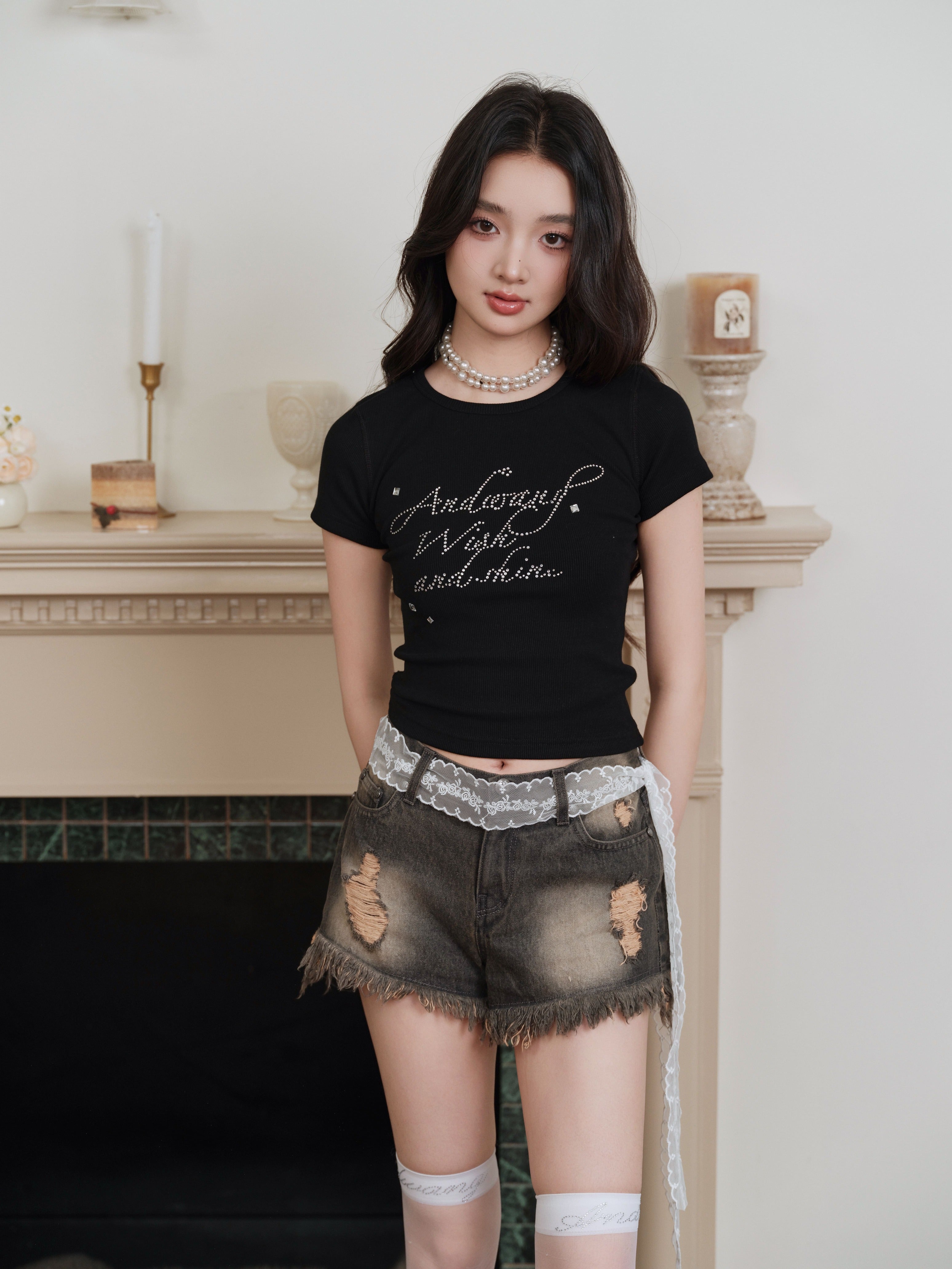大量入荷 bijou tops rib wish トップス