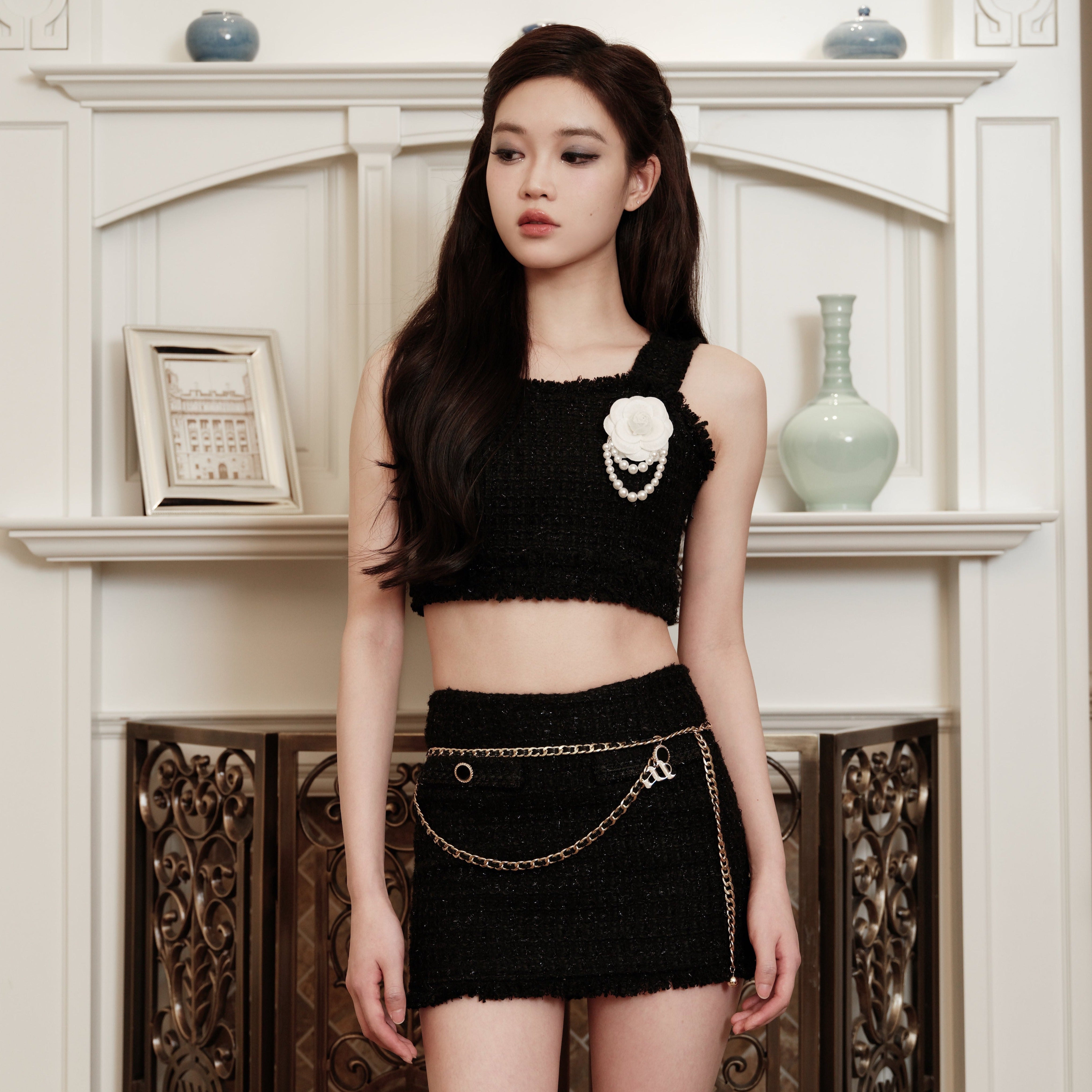 andwang Blair's tweed set up black 【公式通販】 andwang Blair's tweed set up black 【公式通販】