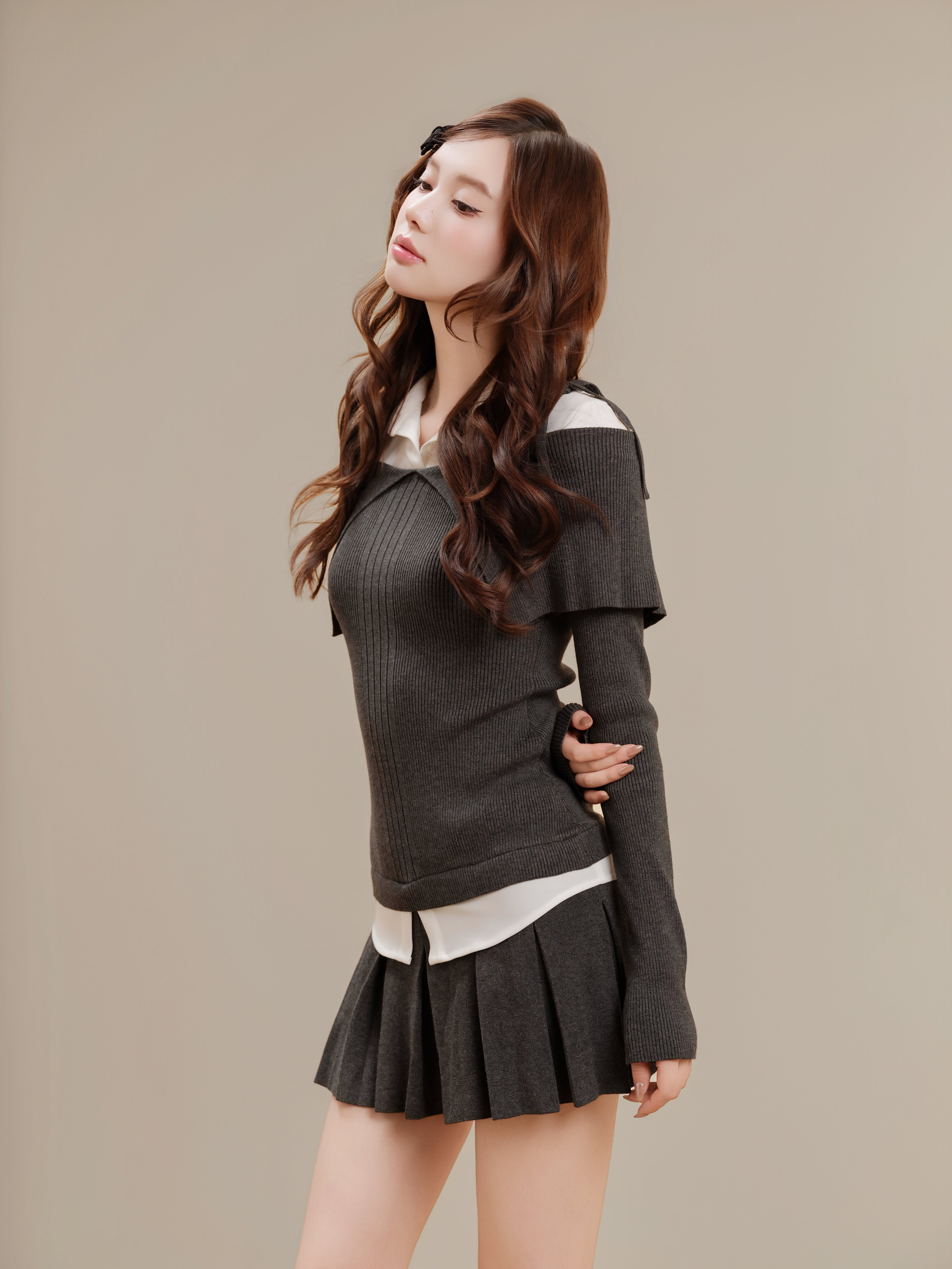 Layered Grace Knit Dress
