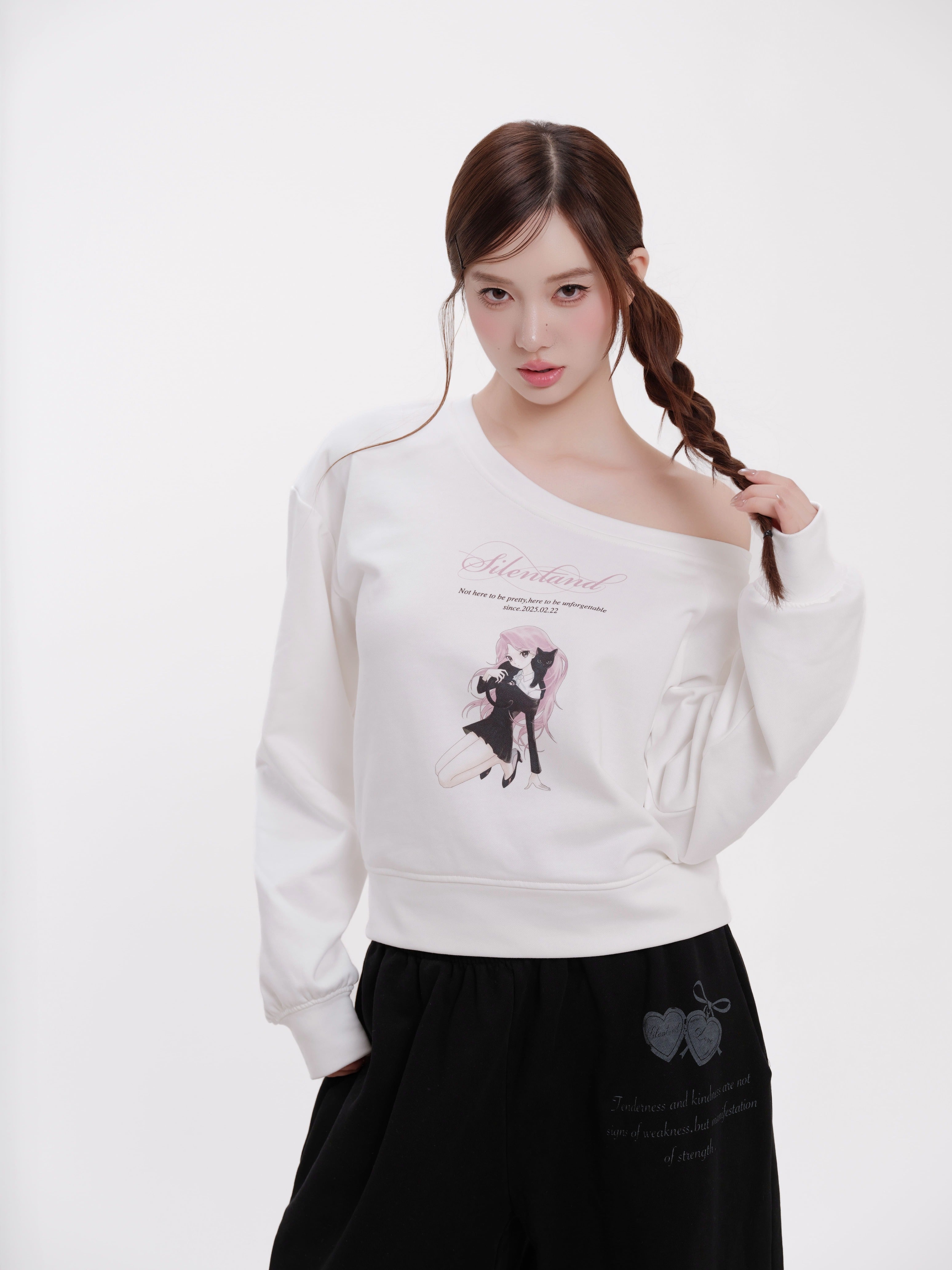 【channel×silent(and)】Sassy Cat Sweat