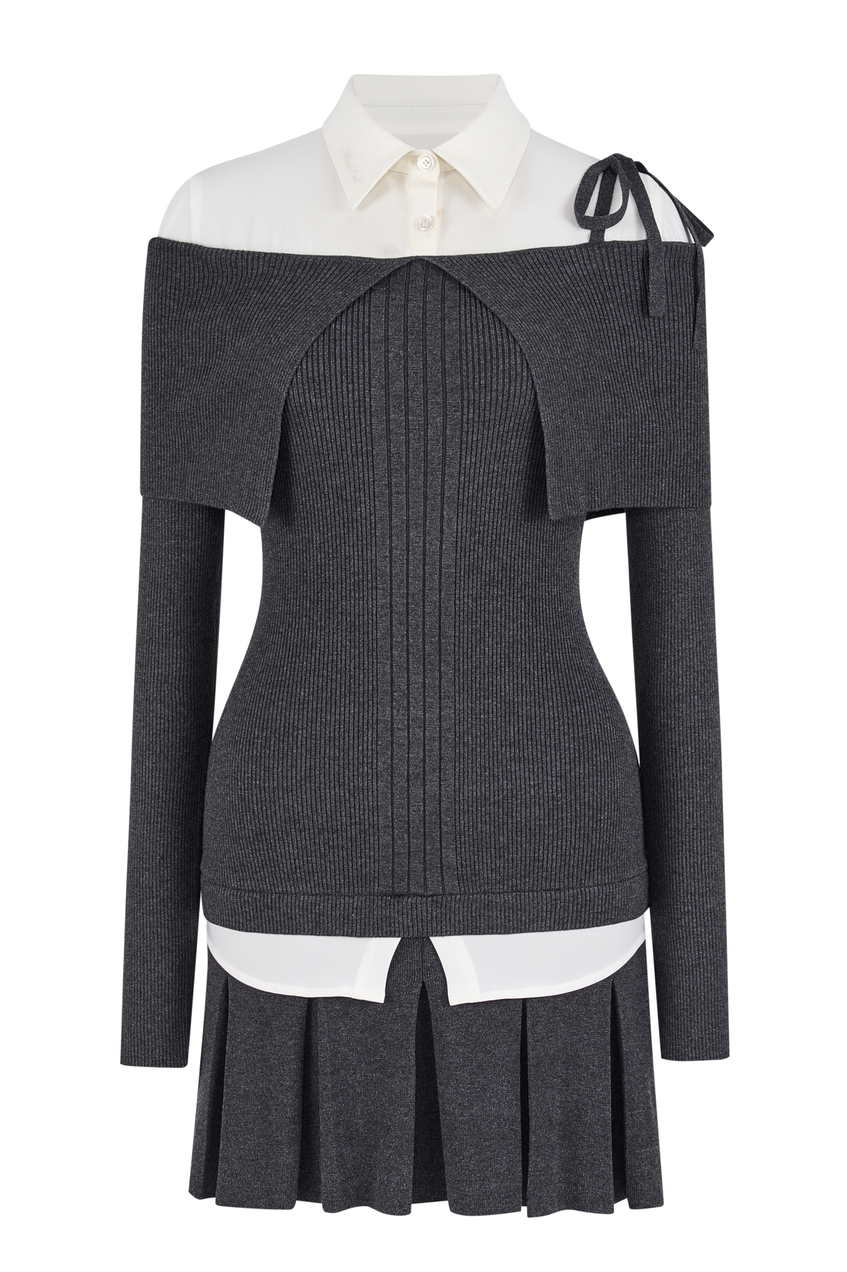 Layered Grace Knit Dress