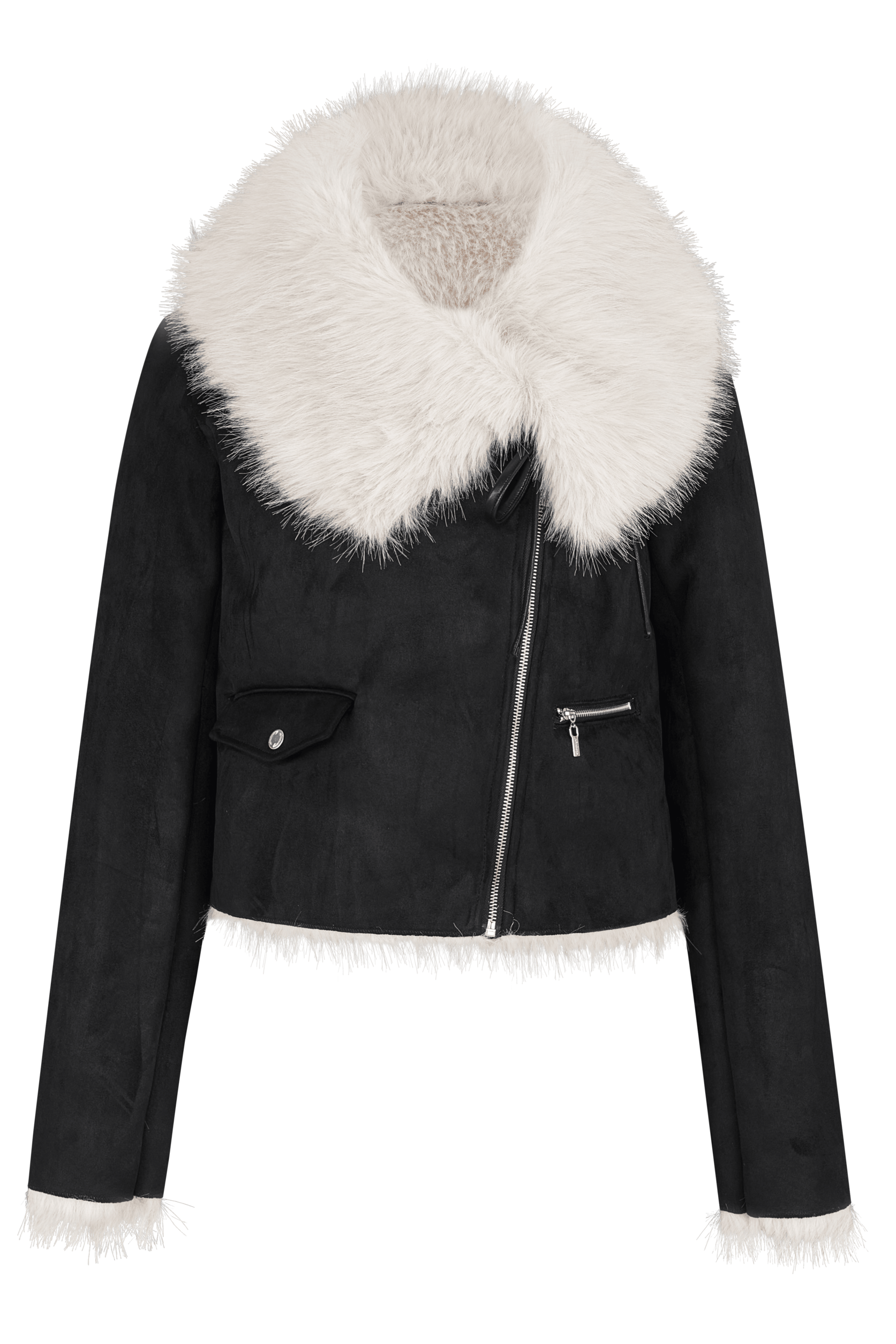 Romance Suede Fur Jacket