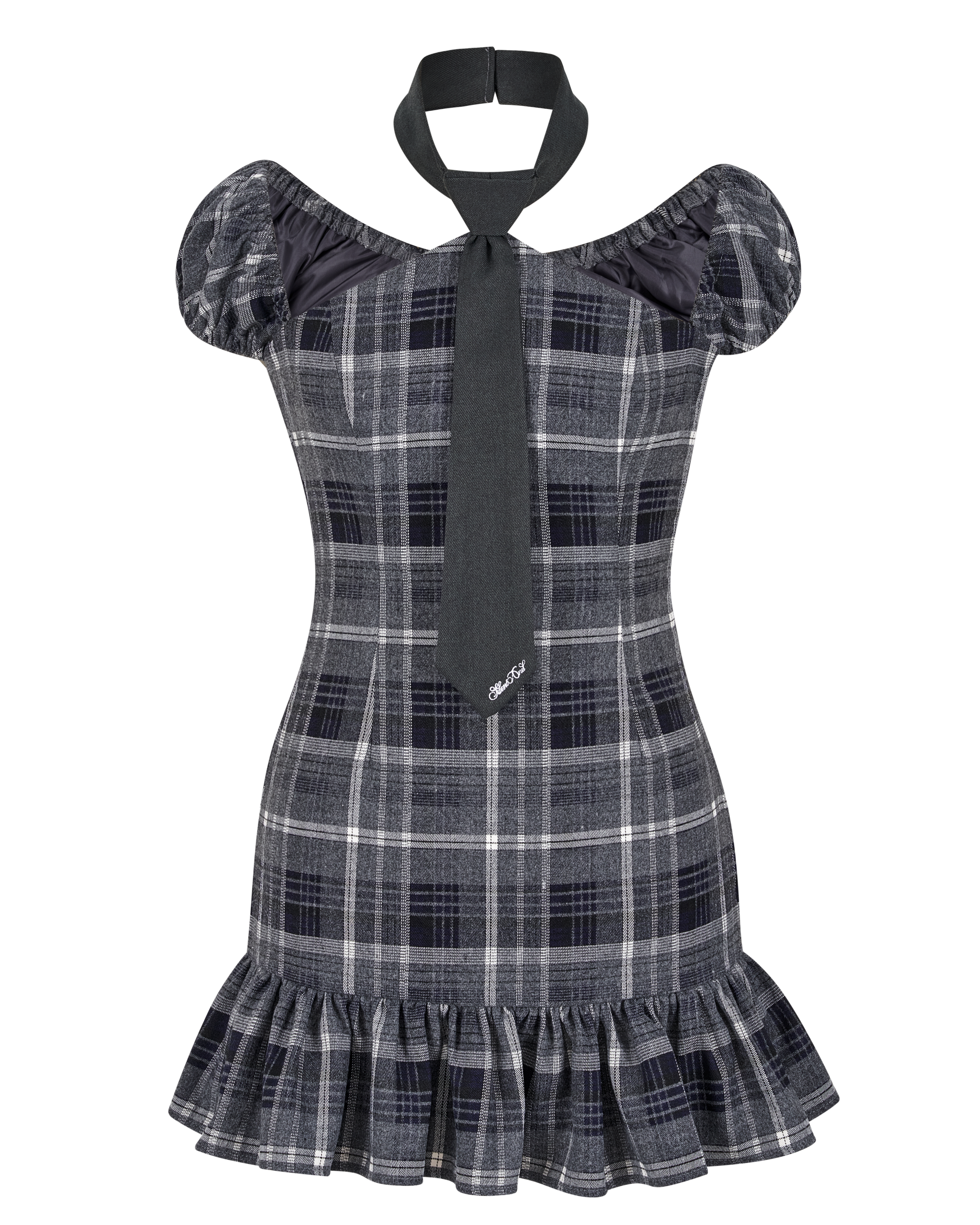 (pre) Check Tie Dream Dress