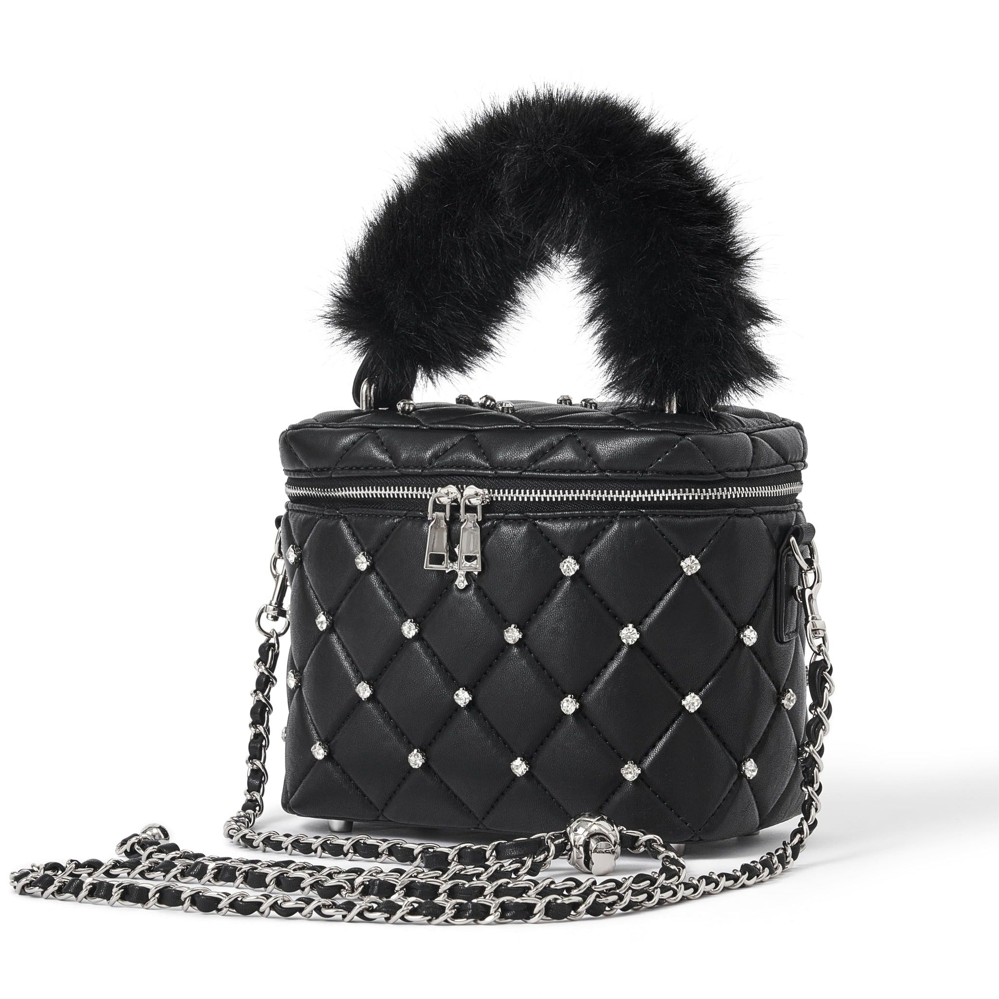 Jewel Classic Quilting Vanity Bag