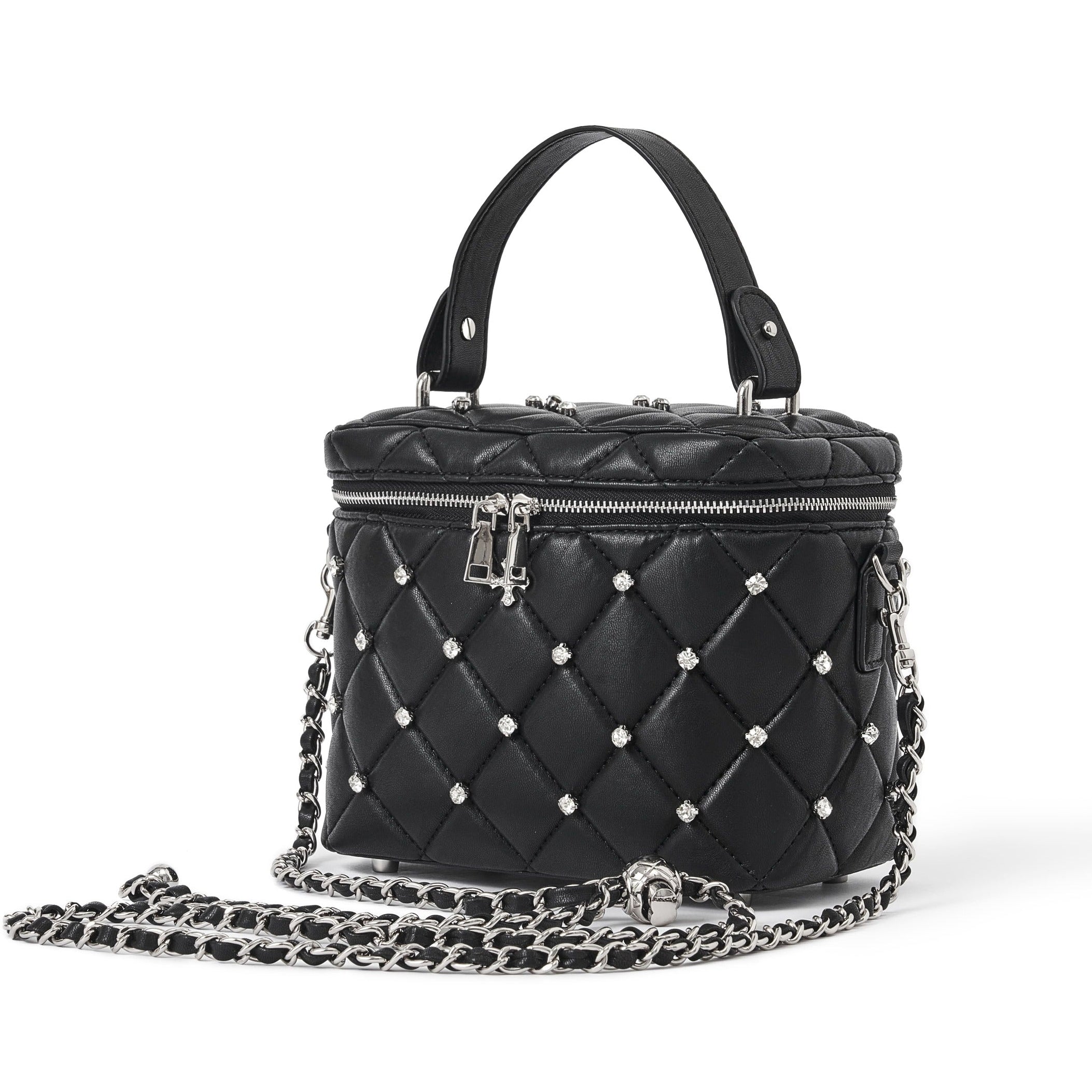 Jewel Classic Quilting Vanity Bag