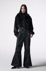 Load image into Gallery viewer, reversible leather fur outer 
