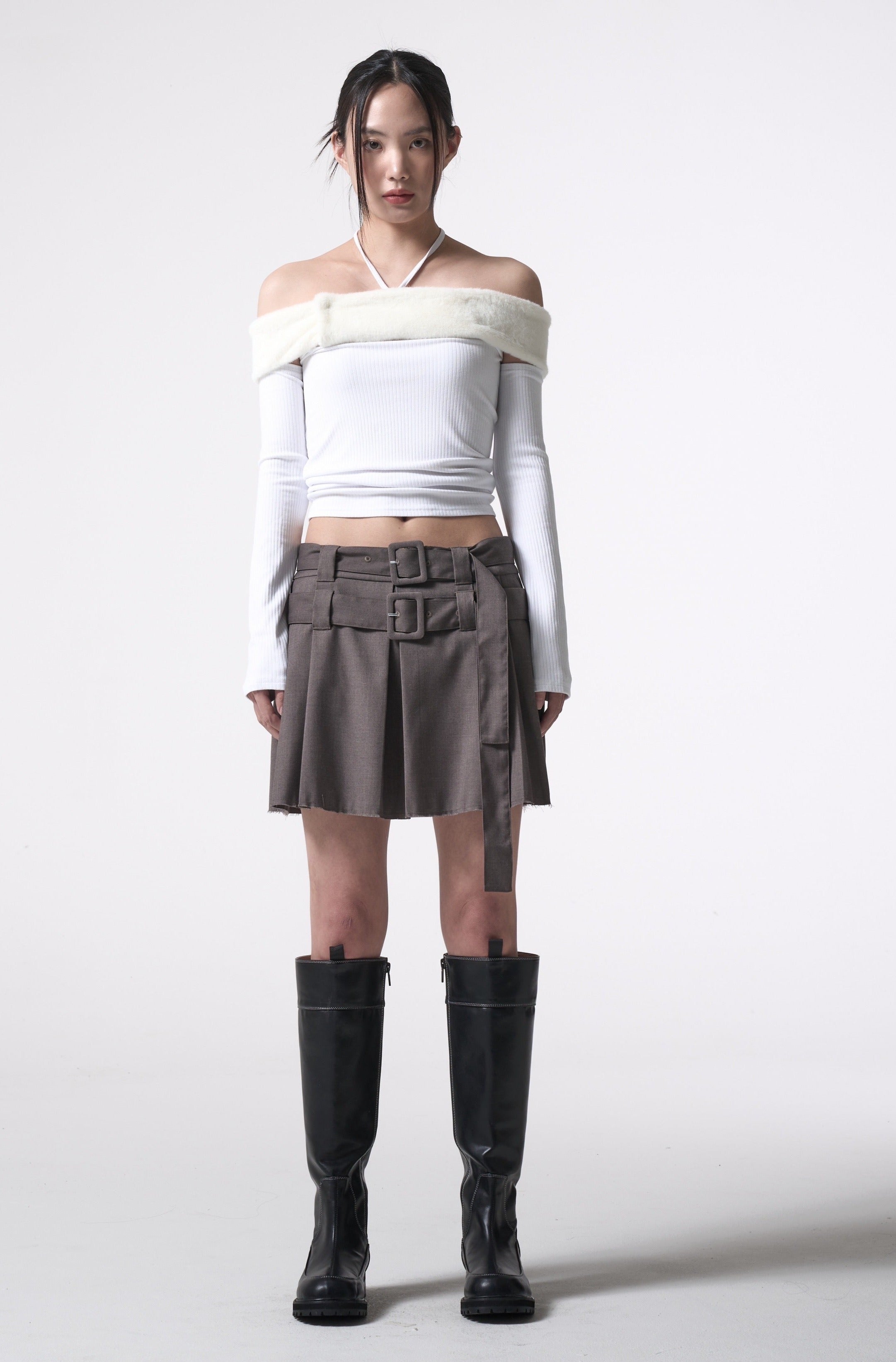fur 3way tops