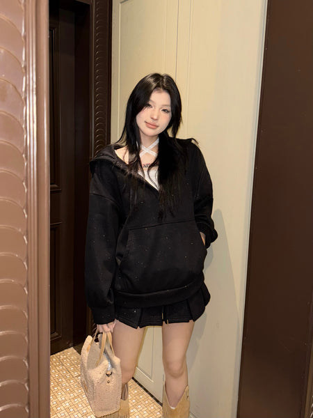 andwang Kirakira v neck hoodie (M) 002 andwang Kirakira v neck hoodie (M) 002
