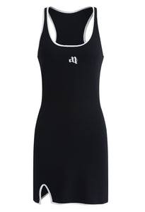 bi-color rib mini one-piece
